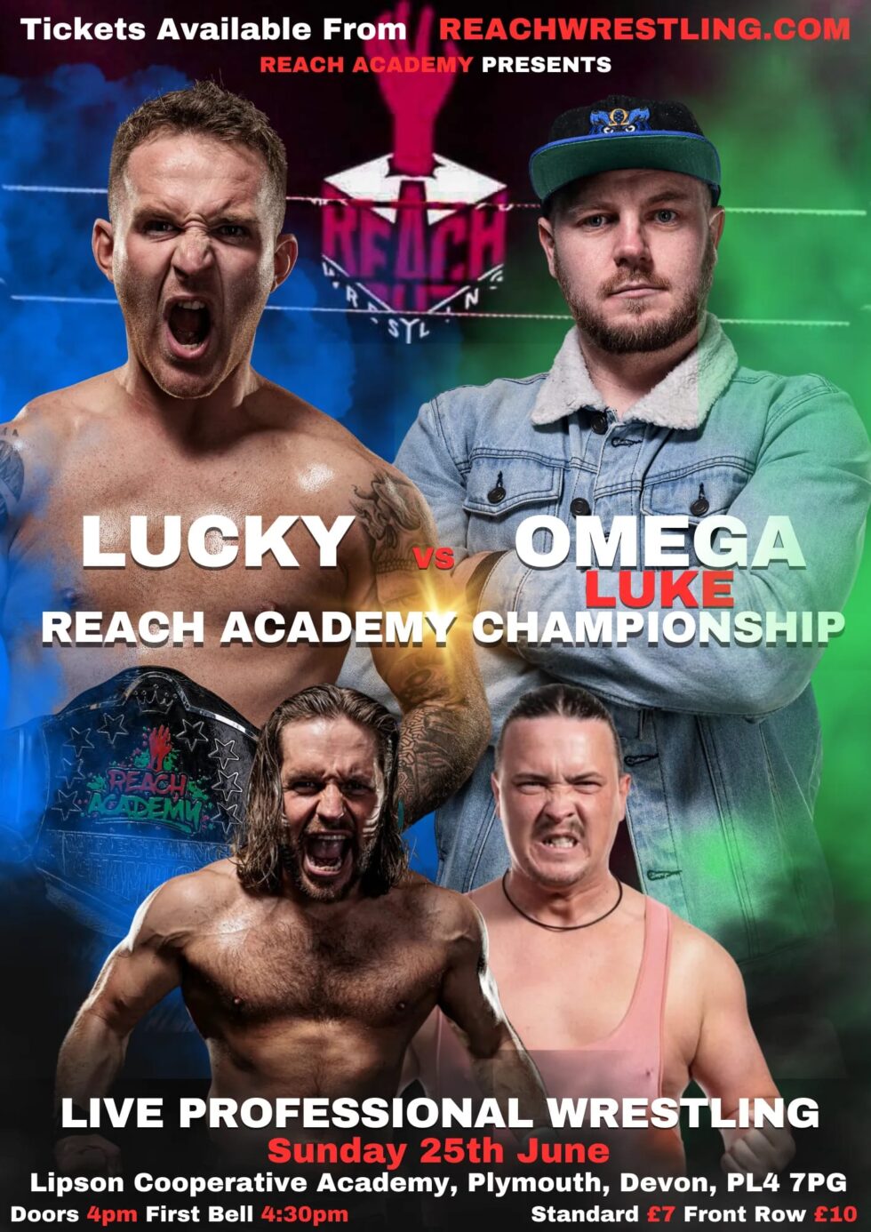Reach Live In Lipson Reach Wrestling